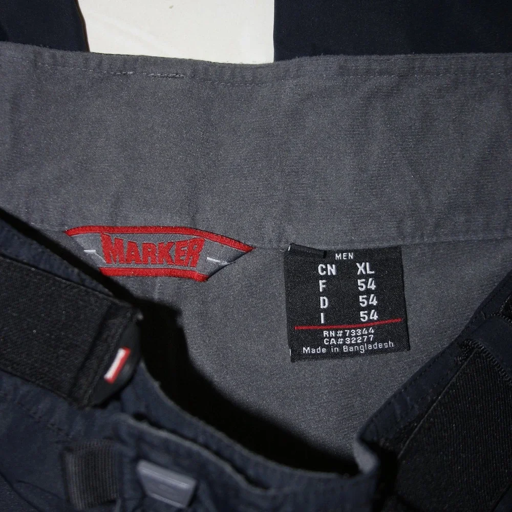 Marker measurements waist